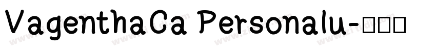 VagenthaCa Personalu字体转换
